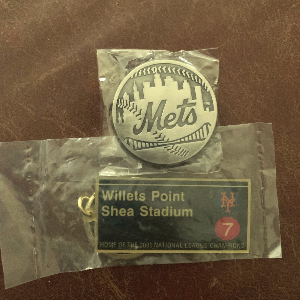 Vintage Willets Point & Shea Stadium Keychain
